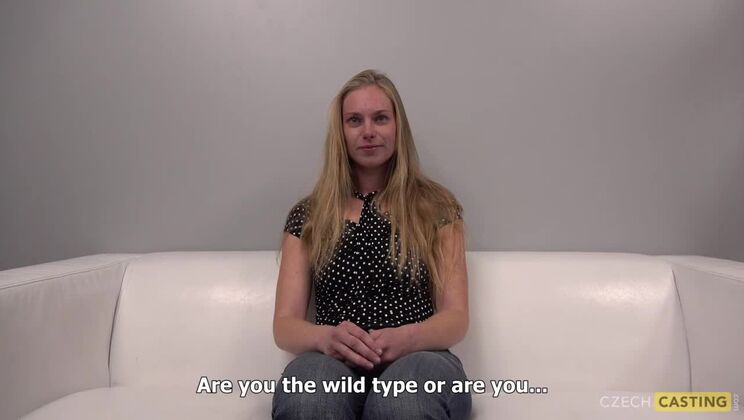 Czech Blonde Tereza's Casting Call