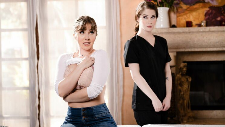 [AllGirlMassage] - Massage Me, Make Me Come - Lena Paul - Evelyn Claire