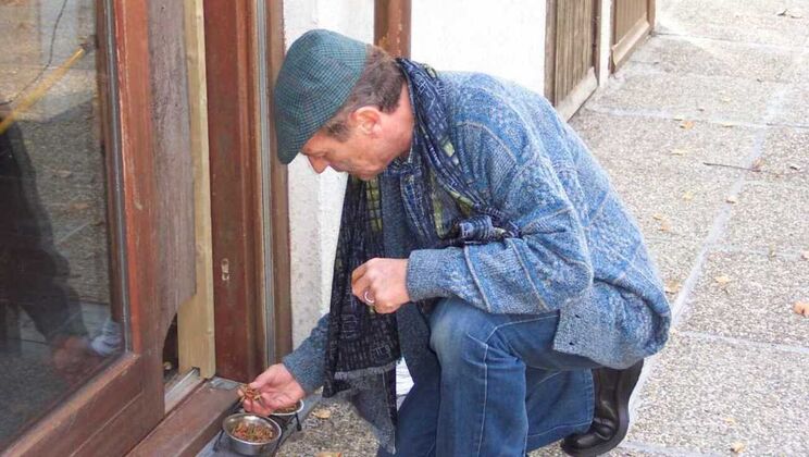 [Oldje] - The Young Wanderer's Blonde Blowjob