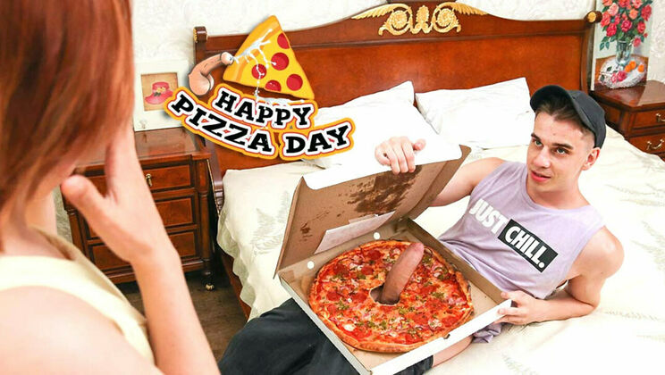 [ClubSweethearts] - Teen Cristafeer'sDoggy Style Pizza Date - Cristafeer Robien - Violet Clarke