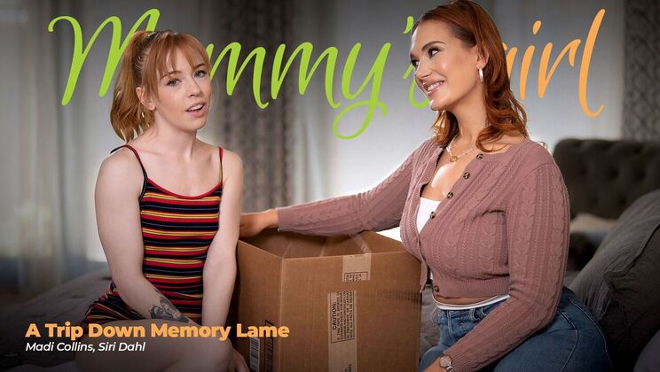 [Girlsway] - Kissing and Rimming Stepmoms Gone Wild - Madi Collins - Siri Dahl