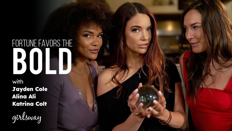 [Girlsway] - Sexy Chances for Fearless Lesbians - Jayden Cole - Alina Ali - Katrina Colt