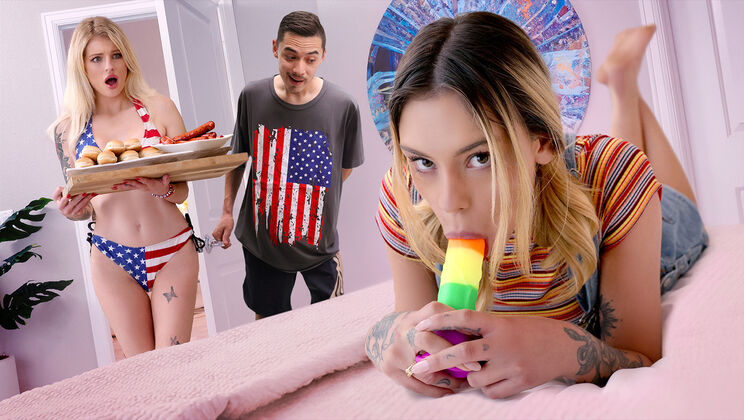 [AskYourMother] - Old Meets Young in this Cum-in-Mouth Extravaganza - Juan Loco - Hyley Winters - Dylan Moore