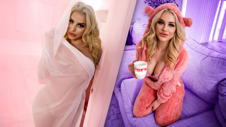 [PervMom] - Stepmom Spencer Scott in Thong Gets Facial from Joshua Lewis - Spencer Scott - Joshua Lewis