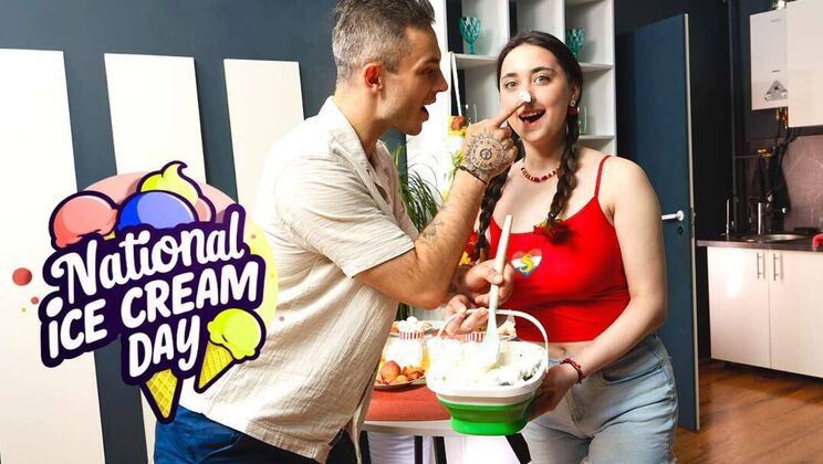 [ClubSweethearts] - 2025 Ice Cream Party with Big Tits Teens - Willy Regal - Remido
