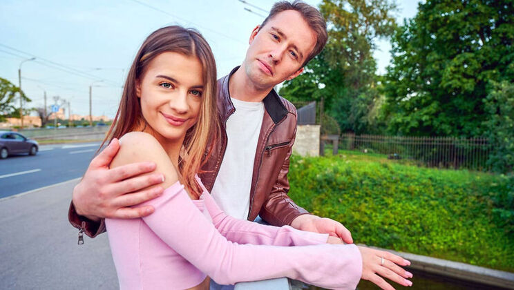 [ClubSweethearts] - Hardcore shy babe gets sweaty wild in doggystyle fuck - Ray Adler - Baby Dahl