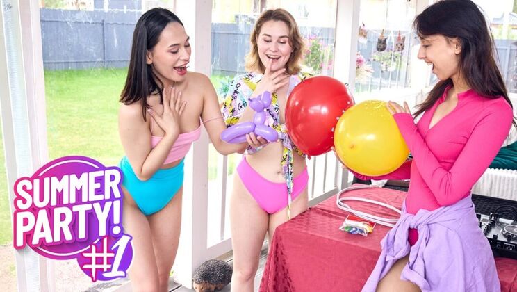 [ClubSweethearts] - Teen 18+ Orgasms with Beautiful Ass and Round Butts - Iris Murai - Roxy Muray - Ashly Rabbit