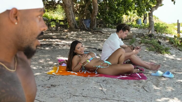 [RKPrime] - Cheating Couple’s Beach Anal Thrill - Dickdealer Don - Brandy Salazar