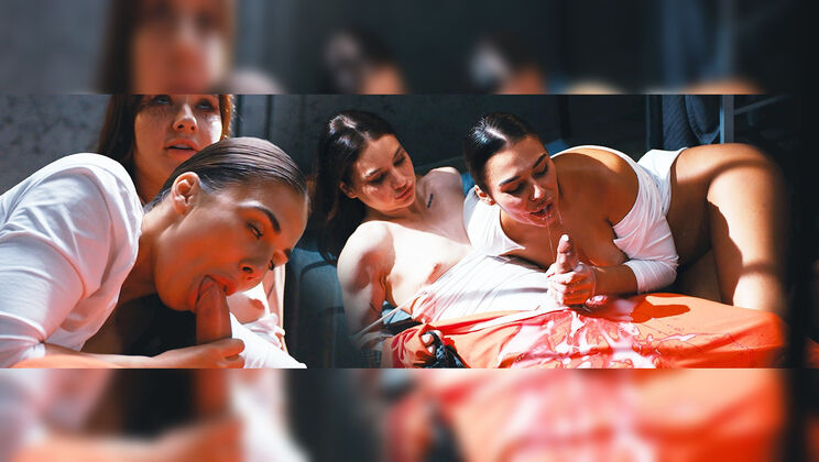 [FutanariXXX] - Petite Prison Witch with Small Tits - Sam Bourne - Milan Cheek - Matty Mila