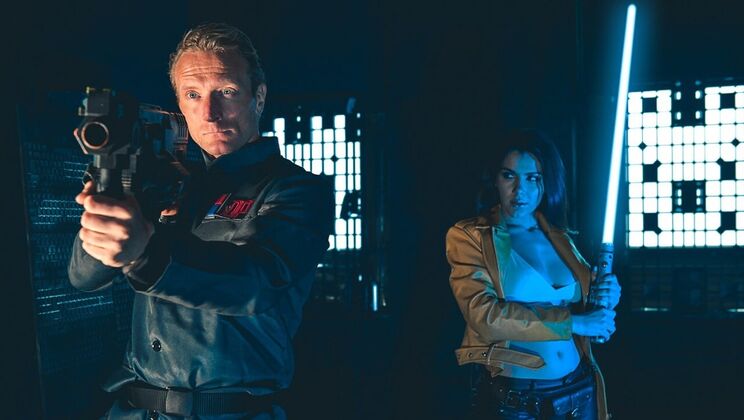 [DigitalPlayground] - Italian Brunette Gets DP in Parody - Valentina Nappi - Robby Apples