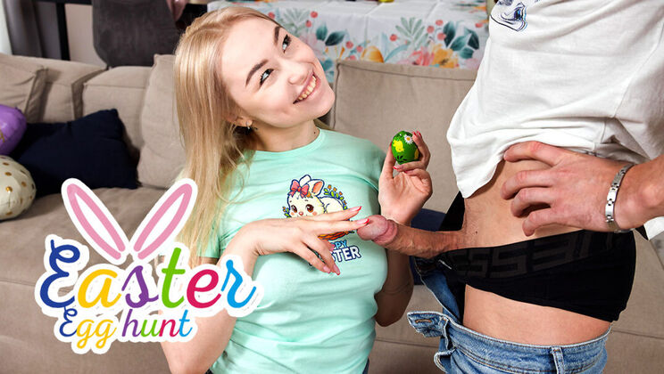 [ClubSweethearts] - Easter sEggs 2026: Teen Facial & Cumshot on Beautiful Ass - Sara Bork - Aleks Sam