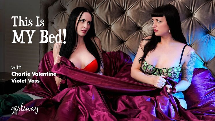 [Girlsway] - Violet Voss & Charlie Valentine Lesbian 69 in Lingerie - Violet Voss - Charlie Valentine